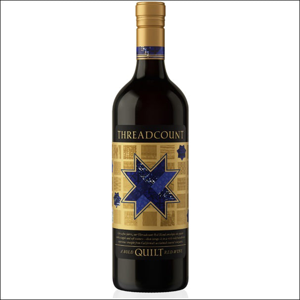 Thread Count 'A Bold Quilt Red' - El Carajo Wine Store